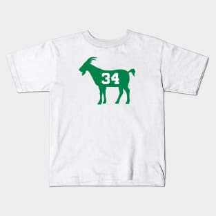 BOS GOAT - 34 - White Kids T-Shirt